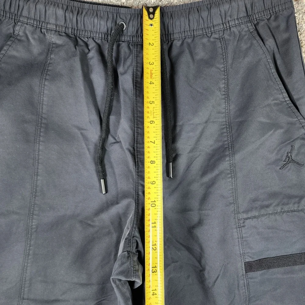 Jordan Athletic Pants Mens Large Black Jogger Jumpman Logo Excellent